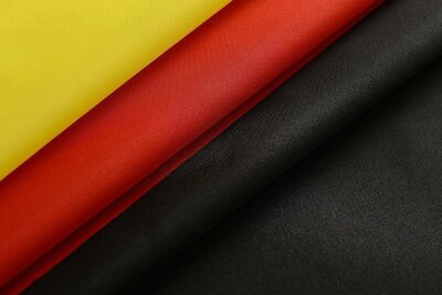 -20360- Deutschland 245x140 Gardine Vorhang Ösenschal Flagge Fußball WM 2014 UK GR DE IT ES BRASIL - 20360-