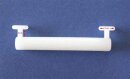 -1010-  Weiß-8 Stück  Schlaufengleiter 50 mm für Schlaufenschals an Gardinenschienen