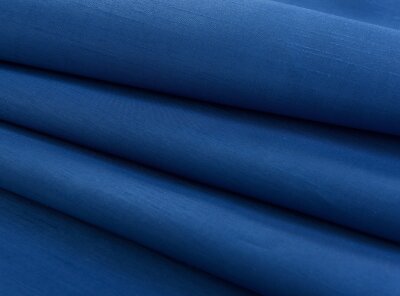 -85620- Blau 245x60 Schiebegardine Flächenvorhang Wildseide Optik Vorhang  cm -85620-