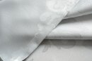 -20455-  Grau Silber-245x140 Vorhang Jacquard Gardine Schlaufenband  Barock Lurex