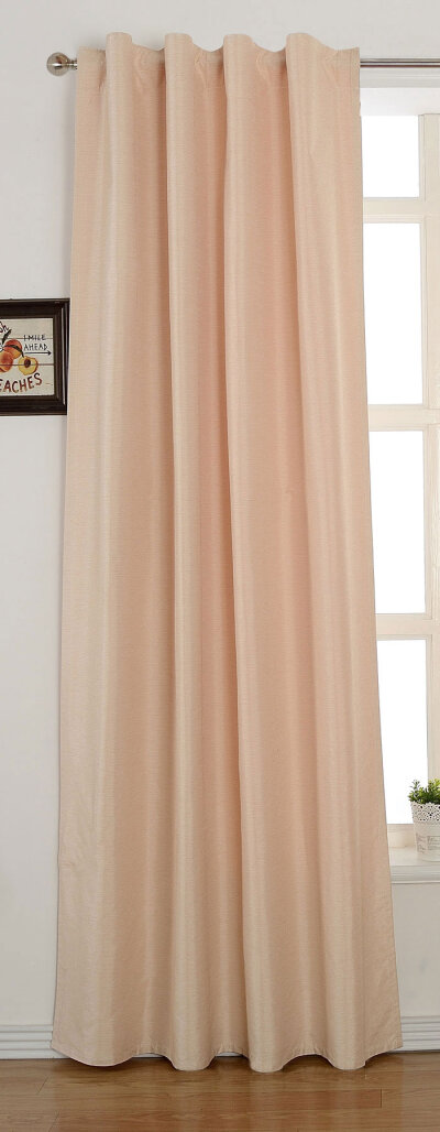 -20460- Sand 245x140 Thermo Jacquard Vorhang Oslo...