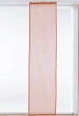 Schiebevorhang, mit Universalgardinenband, Farbe Orange, Design Uni, Blickdicht, Waschbar, in verschiedenen Gr&ouml;&szlig;en erh&auml;ltlich