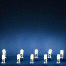 Astek LED G4 Lampe Warmweiss 1,5 W / 12V DC / wie 10 W / 110 LM / X33 Silikon