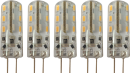 Astek LED G4 Lampe Warmweiss 1,5 W / 12V DC / wie 10 W / 110 LM / X33 Silikon