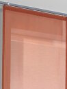 Schiebevorhang, mit Universalgardinenband, Farbe Orange, Design Uni, Blickdicht, Waschbar, Ma&szlig;e 175x57 cm