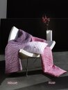 Sesselüberwurf, Sofaüberwurf, Farbe Weiss, Design Uni, Doppelgewebe, 100% Baumwolle, Waschbar, Maße ca. 245x190 cm