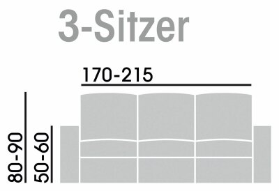 Sofahusse 1tlg., Farbe lila, Zebra -636325-3 A  ca. 170-215 cm