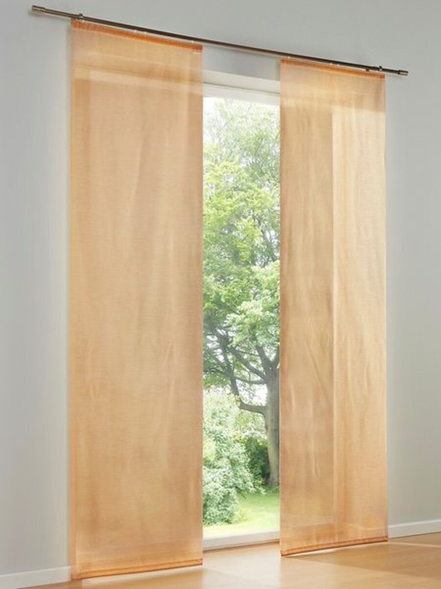 Schiebevorhang, Flächenvorhang, 1 Stück, Farbe apricot, heine home, -, 4,98  € | Schiebegardinen-Sets