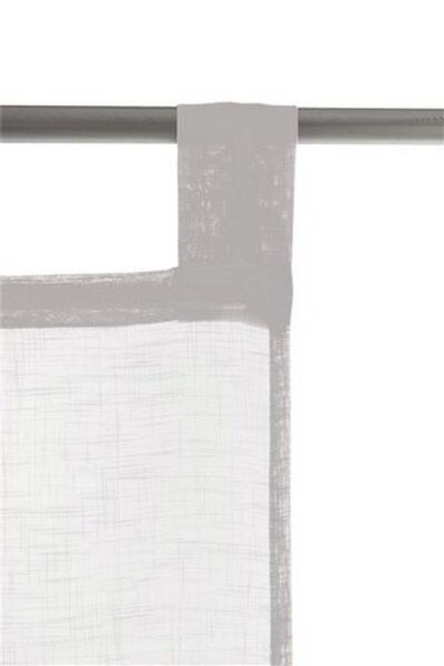Schiebevorhang, Flächenvorhang 2 Stück, Farbe weiß, my home, -508669- , mit Schlaufen