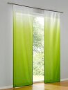 Schiebevorhang, Flächenvorhang, 1 Stück, Farbe grün, heine home, -56219- , mit Klettband