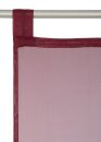 Schiebevorhang, Flächenvorhang 2 Stück, Farbe burgund, my home, -833803- , mit Schlaufen