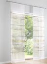 Schiebevorhang, Flächenvorhang, 1 Stück, Farbe natur, heine home, -9757- , mit Klettband