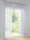 Schiebevorhang, Flächenvorhang, Farbe weiß, 1 Stück, heine home, Größe: ca. 225x60 cm, mit Klettband