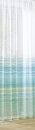 Schiebevorhang, Flächenvorhang Set, Farbe blau/grün/weiss, 2 Stück, heine home, Größe: ca. HxB: 145x57 cm, mit Klettband