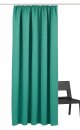 FERTIGDEKO, Farbe grün, 1 Stück, my home,  Größe: HxB cm ca. 225x280 cm, mit Kräuselband -311805-8