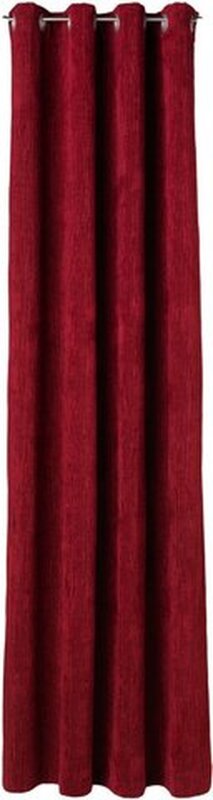 FERTIGDEKO, Farbe rot, 1 Stück, Deko Trends, 621 - Deko, Größe: HxB cm ca. 145x140 cm, mit Ösen