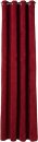 FERTIGDEKO, Farbe rot, 1 Stück, Deko Trends, 621 - Deko, Größe: HxB cm ca. 145x140 cm, mit Ösen