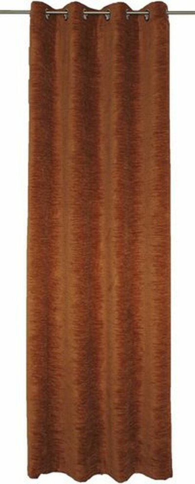 FERTIGDEKO, Farbe braun, 1 Stück, Wirth, Größe: HxB cm ca. 145x140 cm, mit Ösen -652173-1