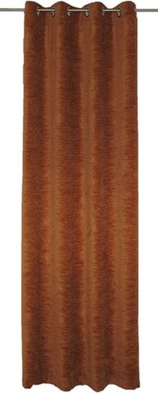 FERTIGDEKO, Farbe braun, 1 Stück, Wirth, Größe: HxB cm ca. 145x280 cm, mit Ösen -652173-6