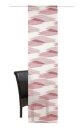 Schiebevorhand, Farbe beere, 1 Stück,  Deko Trends, Größe: ca.225x57 cm, mit Klettband