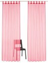 GARDINE, Farbe pink, 2 Stück, my home, »Pebel«, Größe: ca. HxB: 295x140 cm, mit Schlaufen