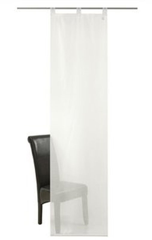 Schiebevorhang, Flächenvorhang, Farbe wollweiss, 1 Stück, Deko Trends, Größe: ca. 175x57 cm, mit Schlaufen