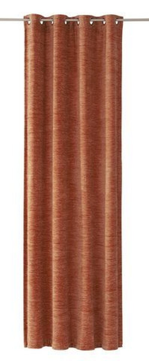 Vorhang, Farbe Braun, 1 Stück, Wirth, , Gardinen, -652376- , mit Ösen,  12,90 € | Gardinenstores