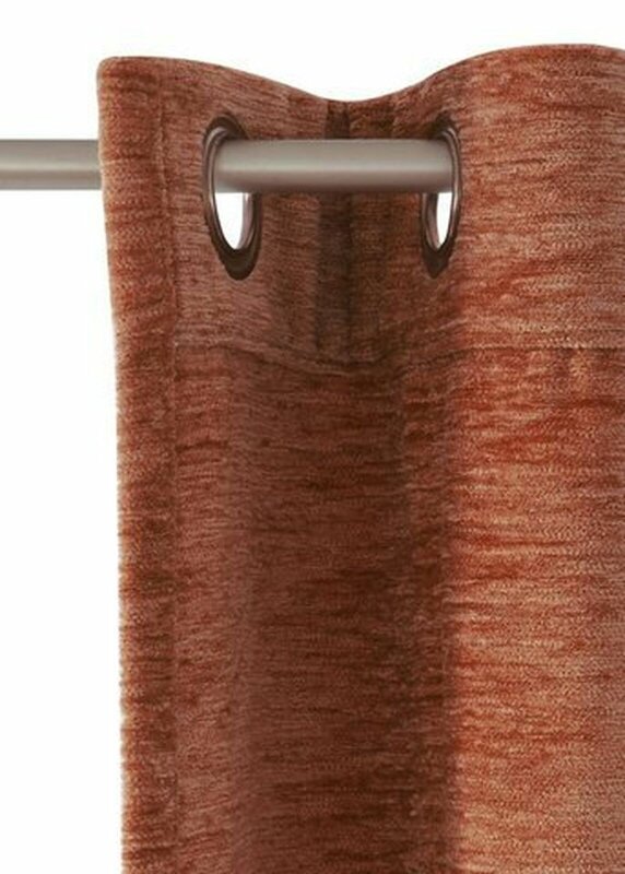 Vorhang, Farbe Braun, 1 Stück, Wirth, , Gardinen, -652376- , mit Ösen,  12,90 €
