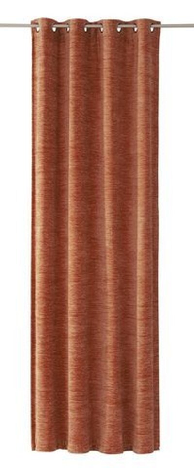Vorhang, Farbe Braun, 1 Stück, Wirth, , Gardinen, -652376- , mit Ösen,  12,90 €