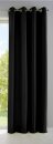 -10000265-Vorhang Blickdicht Matt Lichtdurchlässig Gardine Ösen Leinen Optik Grobfaser