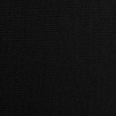 -10000265- Schwarz HxB 145x140 cm Vorhang Blickdicht Matt Lichtdurchlässig Gardine Ösen Leinen Optik Grobfaser