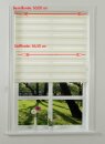 Tag & Nacht Duo Rollo Klemmfix Easyfix Variorollo Mini ohne Bohren, Doppelrollo für Fenster & Türen, moderner Sichtschutz, Seitenzugrollo & Jalousie Natur HxB 160x90 cm