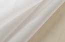 -61000CN- 2er-Pack Gardinen Transparent Vorhang Set Wohnzimmer Voile Schlaufenschal mit Bleibandabschluß Weiß HxB 175x140 cm
