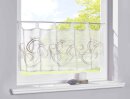 -10000328-Scheibengardine Stickerei Stangenduchzug Schlaufen Bitrogardine Küchenfenster