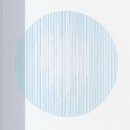 -10000316- Hellblau HxB 245x60 cm Flächenvorhang »Balikesir« Kreise Muster transparent Schiebegardine Gardine