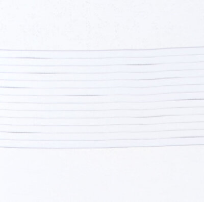 -10000313- Weiß HxB 245x60 cm Flächenvorhang »Antalya« Linien Muster transparent Schiebegardine Gardine