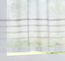 -10000304- Braun HxB 45x140 cm Scheibengardine »Adana« Voile Jacquard Querstreifen Musterung Sichtschutz Küche