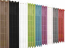 -203322-2er Pack Ösen Gardinen Vorhänge uni transparent Voile Bleiband Moderne Farben