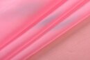 -203322- Rosa HxB 175x140 cm 2er Pack Ösen Gardinen Vorhänge uni transparent Voile Bleiband Moderne Farben