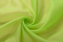 -203322- Apfelgrün HxB 225x140 cm 2er Pack Ösen Gardinen Vorhänge uni transparent Voile Bleiband Moderne Farben