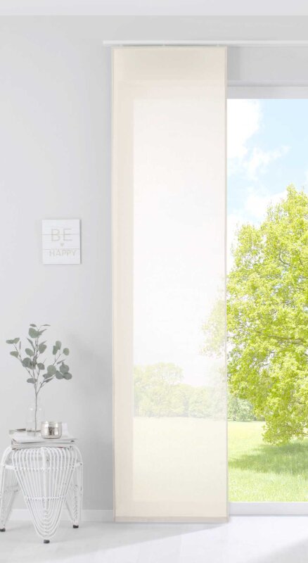 Schiebevorhang, Flächenvorhang, Farbe natur,1 Stück HOME WOHNIDEEN, -,  10,00 €