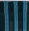 -2019037- Smaragd Grün HxB 145x140 cm Vorhang Verdeckte Schlaufen Cationic »JENA« Leinen Optik Meliert Gardinenband