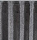 -2019037- Grau HxB 145x140 cm Vorhang Verdeckte Schlaufen Cationic »JENA« Leinen Optik Meliert Gardinenband