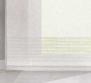 -20190342-2- Creme HxB 245x60 cm 2 Flächenvorhänge Voile »Sanremo« Landhaus-Stil Querstreifen einen Häkel Optik