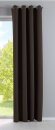-201920600- Braun HxB 225x140 cm Vorhang Blickdicht »NewYork« Verdunkelungsvorhang Ösen Ökotex UV-Schutz
