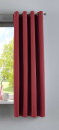 -201920600- Bordeaux HxB 160x140 cm Vorhang Blickdicht »NewYork« Verdunkelungsvorhang Ösen Ökotex UV-Schutz