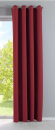 -201920600- Bordeaux HxB 245x140 cm Vorhang Blickdicht »NewYork« Verdunkelungsvorhang Ösen Ökotex UV-Schutz