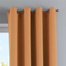 -201920600- Orange HxB 160x140 cm Vorhang Blickdicht »NewYork« Verdunkelungsvorhang Ösen Ökotex UV-Schutz