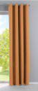 -201920600- Orange HxB 245x295 cm Vorhang Blickdicht »NewYork« Verdunkelungsvorhang Ösen Ökotex UV-Schutz