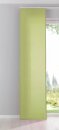 -204411- Limette HxB 245x60 cm Flächenvorhang Schiebegardine Cationic blickdicht Leinen Optik seidenmatt 204411